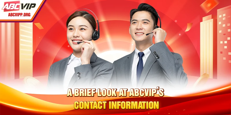 A brief look at ABCVIP’s contact information